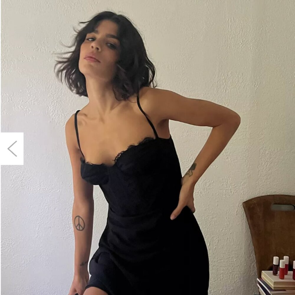 Urban Outfitters Brenna Bustier Mini Dress